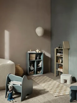 Ferm Living Children's Chairs|Children's Chairs*Slope lounge chair, Storm Blue