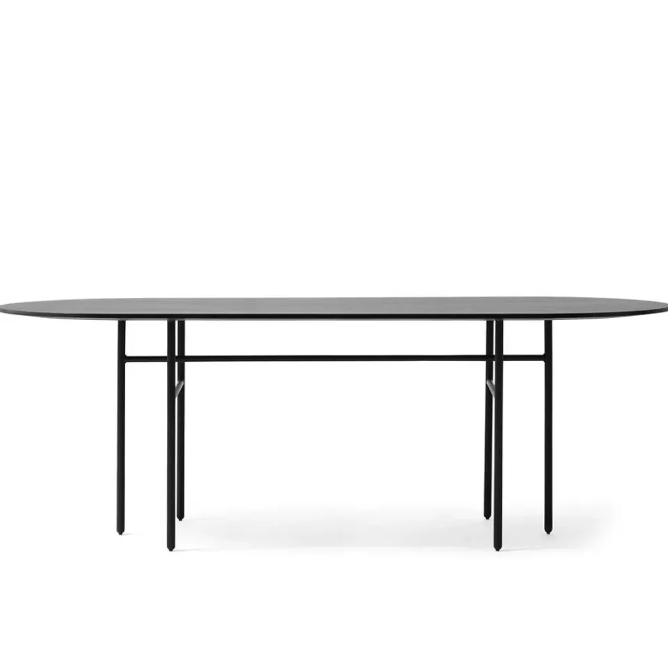 Audo Copenhagen Dining Tables*Snaregade table oval, Black