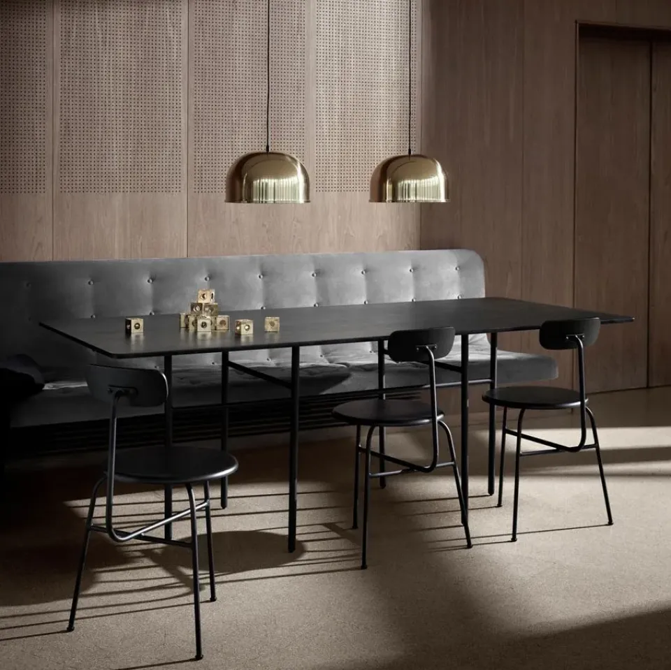 Audo Copenhagen Dining Tables*Snaregade table rectangular, Black