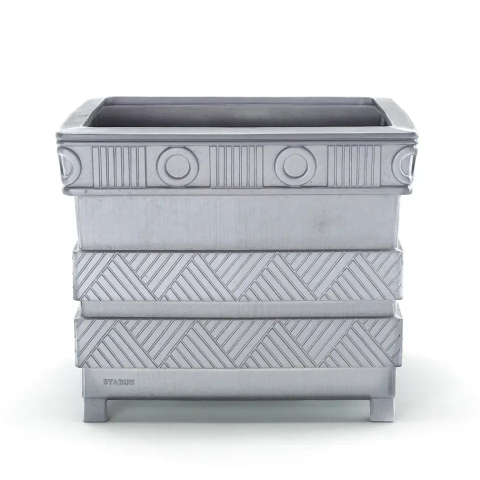 Byarums bruk Balcony Furniture*Sofiero plant pot, Aluminum Silver-coloured