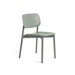HAY Chairs*Soft Edge 60 chair, Dusty -oak frame Green
