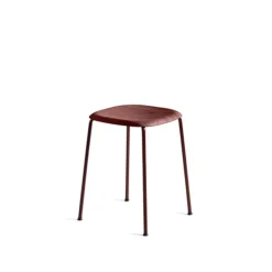 HAY Stools*Soft Edge 70 stool, Fall , fall steel frame Red
