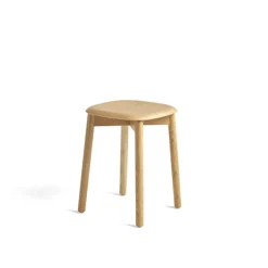HAY Stools*Soft Edge 72 stool, Oak-oak frame Beige