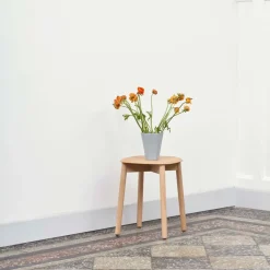 HAY Stools*Soft Edge 72 stool, Oak-oak frame Beige