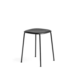 HAY Stools*Soft Edge P70 stool, , steel frame Black