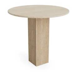 NORR11 Dining Tables*Soho dining table, , Ø80 cm Beige