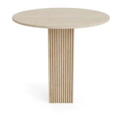 NORR11 Dining Tables*Soho dining table, , Ø80 cm Beige