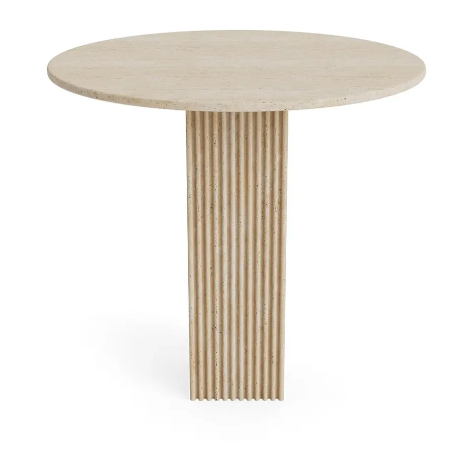 NORR11 Dining Tables*Soho dining table, , Ø80 cm Beige
