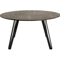 MUUBS Dining Tables*Space dining table Ø 150 cm, Smoked oak Brown