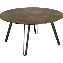 MUUBS Dining Tables*Space dining table Ø 150 cm, Smoked oak Brown