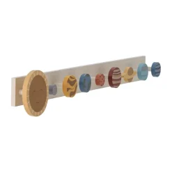 Bloomingville Clothes Hooks & Hangers*Space hook rail 55 cm, -multi Brown
