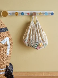 Bloomingville Clothes Hooks & Hangers*Space hook rail 55 cm, -multi Brown