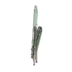 Fiam Seating*Spaghetti sun lounger with footrest, Sage Green