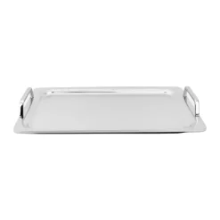 Demeyere Garden Details & Accessories*Specialties 5 Teppanyaki pan 5-ply 39x27 cm, Stainless steel Silver-coloured