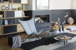 Lafuma Seating*Sphinx sun lounger, Sunbrella Granite Grey