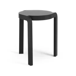 Swedese Stools*Spin stool H44 cm, Ash laserad Black
