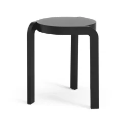 Swedese Stools*Spin stool H44 cm, Ash laserad Black