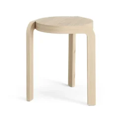 Swedese Stools*Spin stool H44 cm, Ash lackered Beige