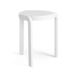 Swedese Stools*Spin stool H44 cm, Ash laserad White