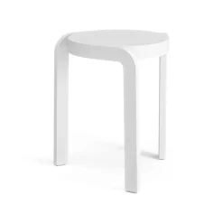 Swedese Stools*Spin stool H44 cm, Ash laserad White