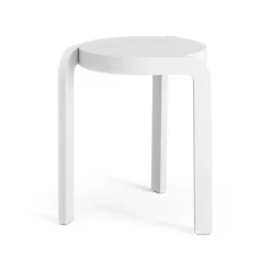 Swedese Stools*Spin stool H44 cm, Ash laserad White