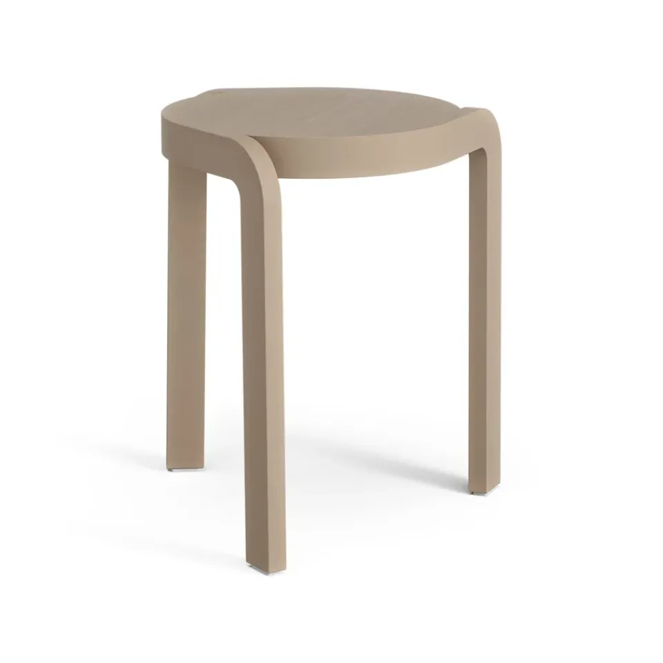 Swedese Stools*Spin stool H44 cm, Ash-nutmeg Brown