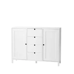 1898 Dressers & Sideboards*Square bench, White