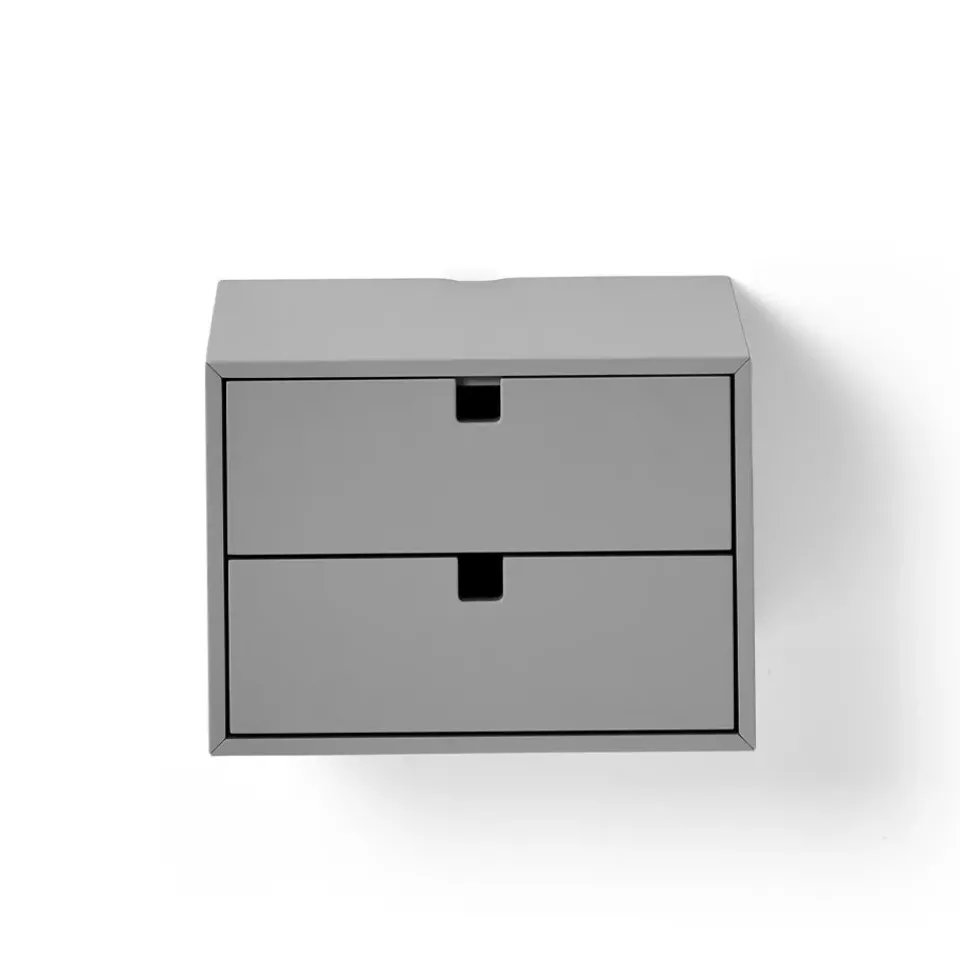 1898 Dressers & Drawer Units*Square drawers, Grey