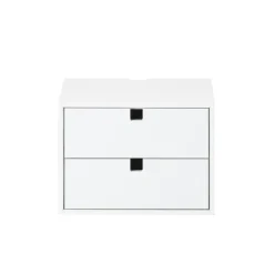 1898 Dressers & Drawer Units*Square drawers, White