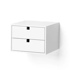 1898 Dressers & Drawer Units*Square drawers, White