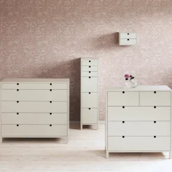 1898 Dressers & Drawer Units*Square drawers, White