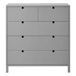 1898 Dressers & Drawer Units*Square dresser 2+3 drawers, Grey