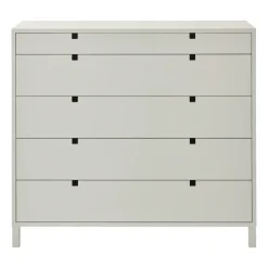 1898 Dressers & Drawer Units*Square dresser 5 drawers, Sand Beige