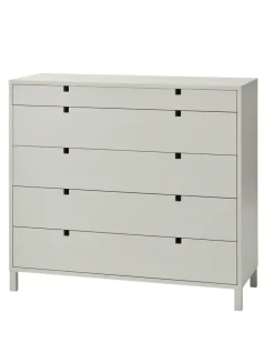 1898 Dressers & Drawer Units*Square dresser 5 drawers, Sand Beige