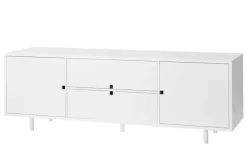 1898 T.V & Media Units|Dressers & Sideboards*Square media bench, White