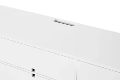 1898 T.V & Media Units|Dressers & Sideboards*Square media bench, White