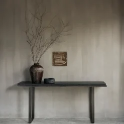 Ethnicraft Side Tables*Stability console table 75x170 cm, Umber Brown
