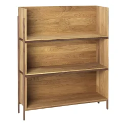 Kristina Dam Studio Shelves & Shelving Systems*Stack shelf, Oak, add on, dark oiled walnut fitting Beige