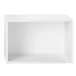 Muuto Shelves & Shelving Systems*Stacked 2.0 shelving with back plate, large, White