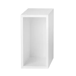 Muuto Shelves & Shelving Systems*Stacked 2.0 shelving with back plate, small, White