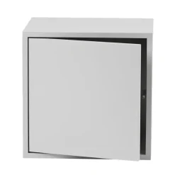 Muuto Shelves & Shelving Systems*Stacked 2.0 shelving with door, medium, light Grey