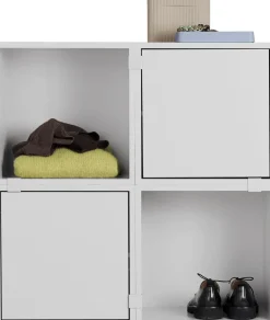 Muuto Shelves & Shelving Systems*Stacked storage system hallway configuration 4, Grey