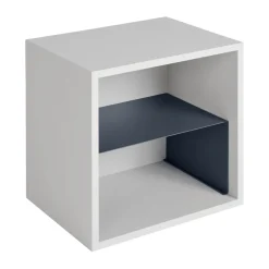 Muuto Shelves & Shelving Systems*Stacked storage system Insert, Blue Grey
