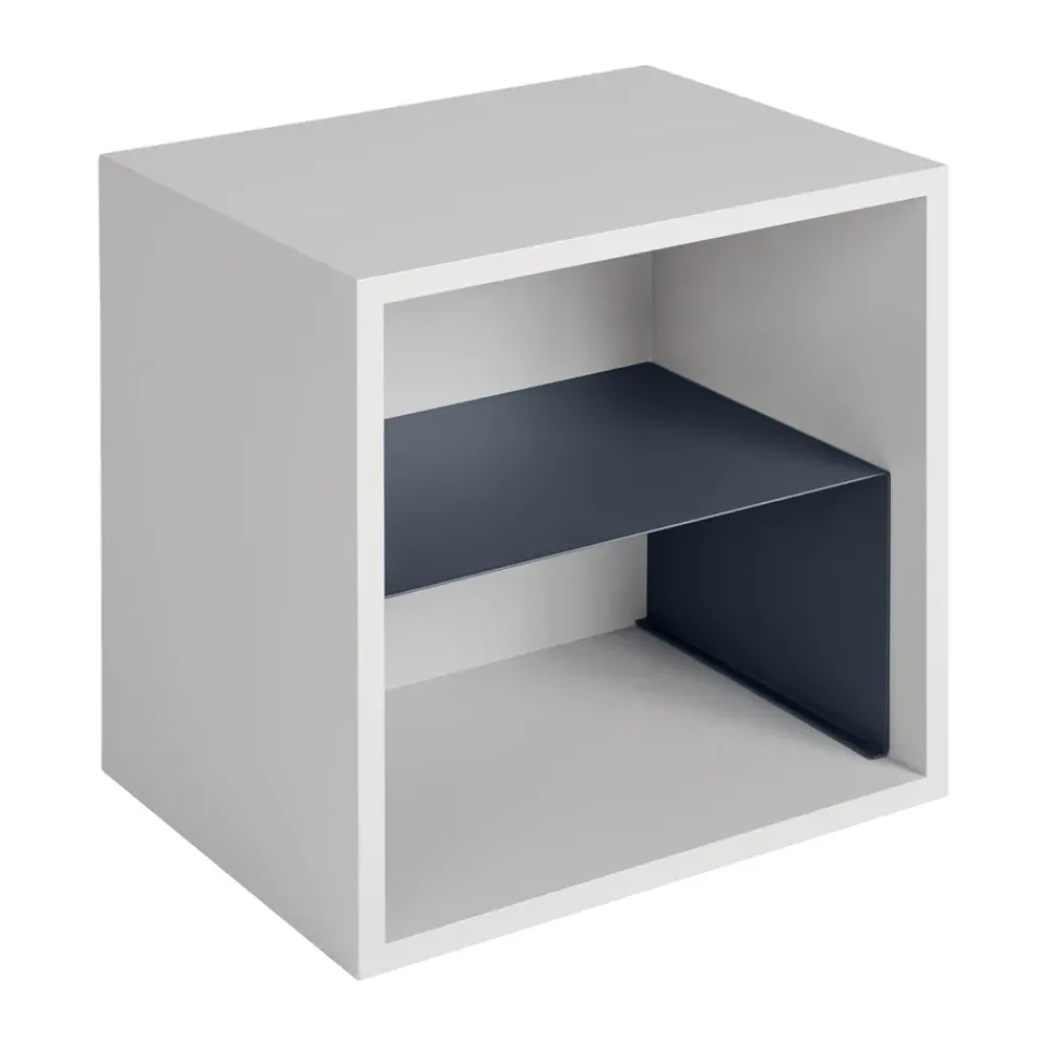 Muuto Shelves & Shelving Systems*Stacked storage system Insert, Blue Grey