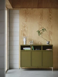 Muuto Shelves & Shelving Systems*Stacked storage system Sideboard Configuration 3, Oak Beige