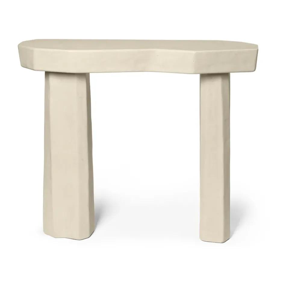 Ferm Living Side Tables*Staffa console table 33,4x100,8x85 cm, Ivory Beige
