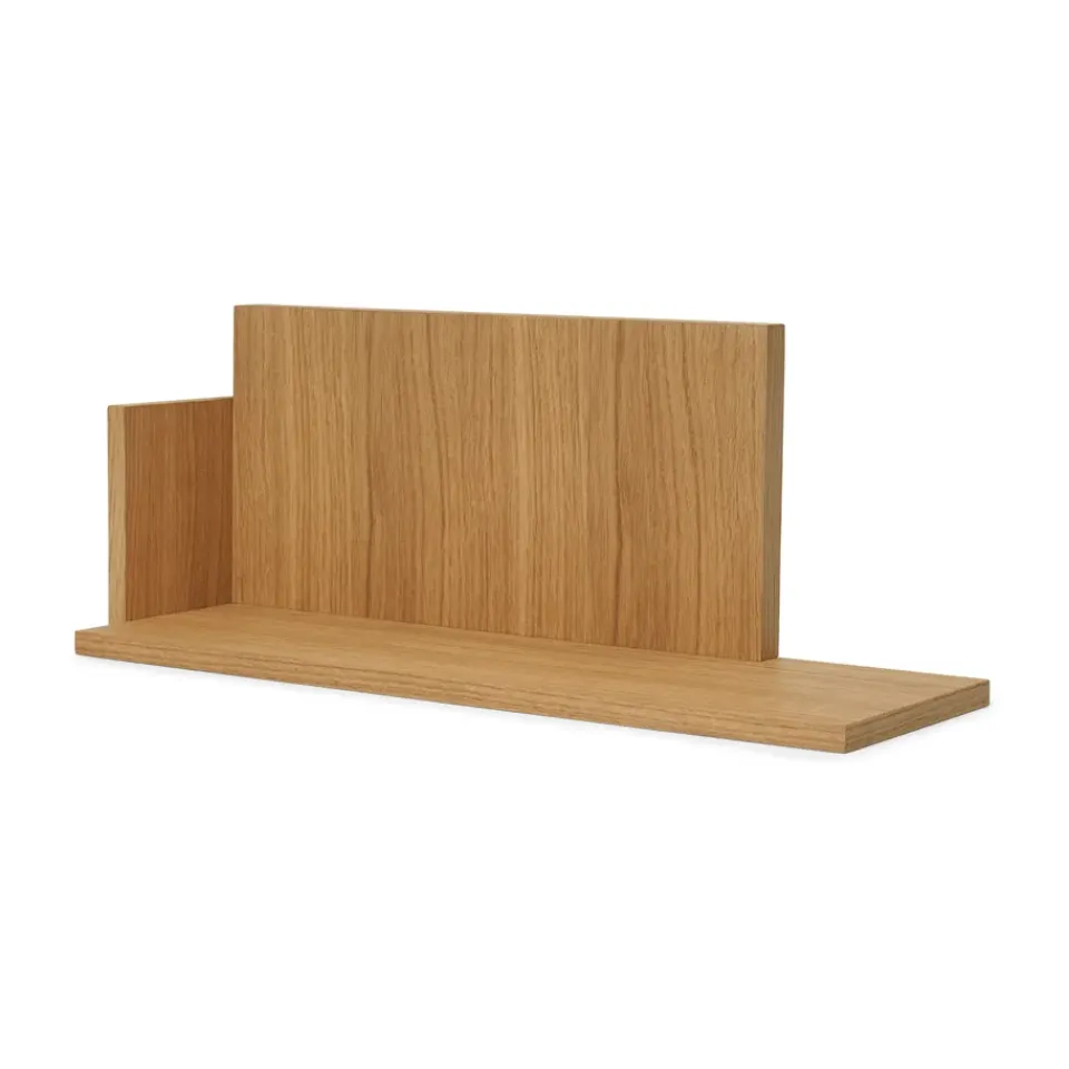 Ferm Living Shelves & Shelving Systems*Stagger shelf low, Oiled Oak Brown