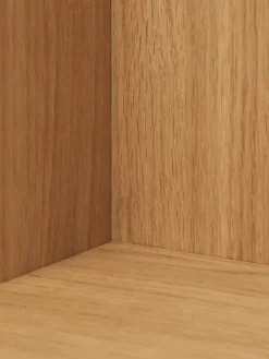 Ferm Living Shelves & Shelving Systems*Stagger shelf square, Oiled Oak Brown