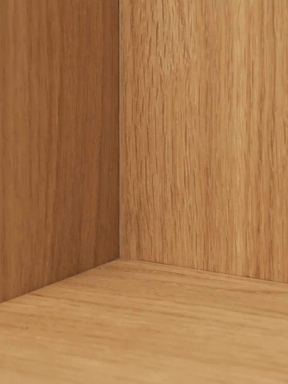 Ferm Living Shelves & Shelving Systems*Stagger shelf square, Oiled Oak Brown