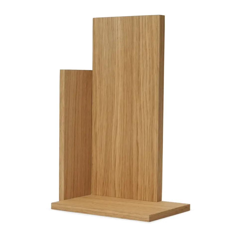 Ferm Living Shelves & Shelving Systems*Stagger shelf tall, Oiled Oak Brown